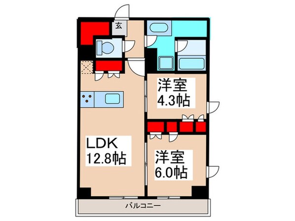 ｱｰﾊﾞﾈｯｸｽ日本橋馬喰町の物件間取画像